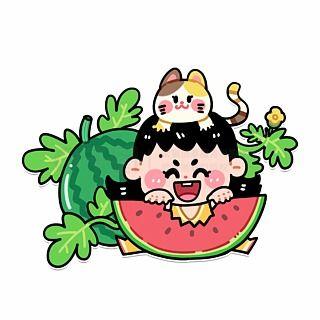 吃瓜漫画小人,揭秘日常生活中的欢乐瞬间