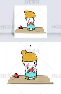 吃瓜漫画小人,揭秘日常生活中的欢乐瞬间